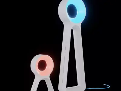 Octopus Lamp Kit 3D model