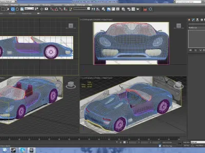 Porsche 918 3D model