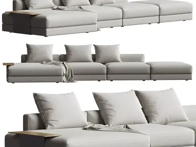 Luxury living Versache V21 SIGNATURE SOFA 3D model