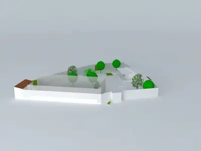 Local pool Free 3D model