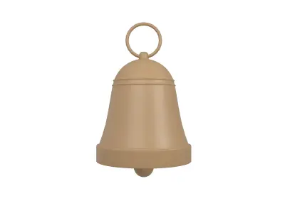 Bell v2 003 Low-poly 3D model