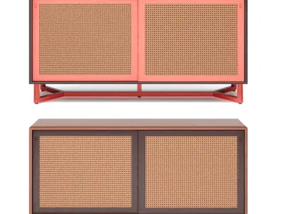 Sidebar-No2- Raffles Buffet By adjustable color 3D model