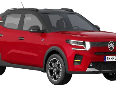Citroen e-C3 2024 3D model