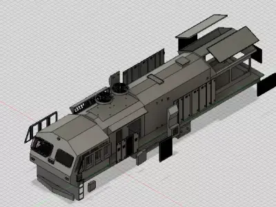 Scale Down Model of WDP4 3D print model