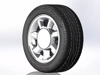 Wheels for scale model of Cobra R 1993 3D print model