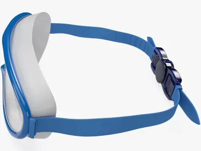 Goggles swimming 01 3D model