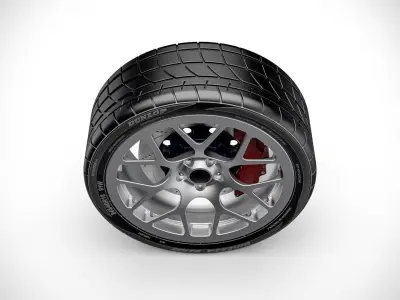 Wheel v3 3D model