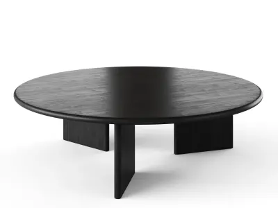 Round coffe table 3D model