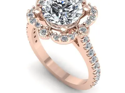 CAD-1866-Ring 3D print model