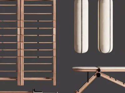 PENT luxury fitness equipment 3D model