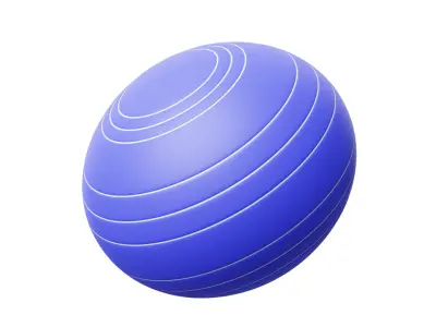 Lawn Ball 3D model