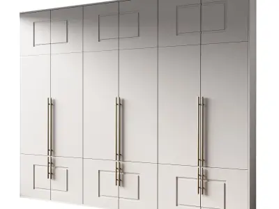 wardrobe 147 3D model purchase