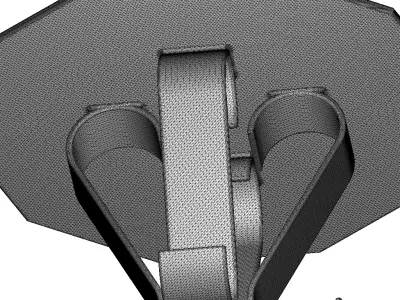 Premium Decagonal Table 3D print model