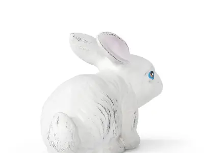 Rabbit - garden decoration 3D model