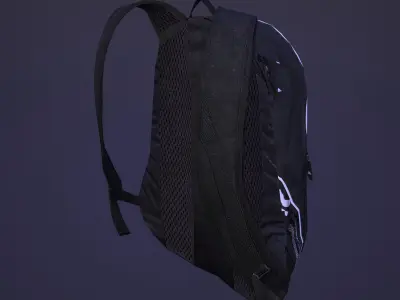 backpack adi Low-poly 3D model