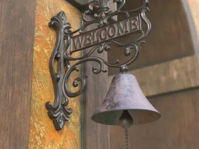 Doorbell Wall Mount 3D model