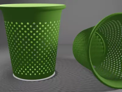 Trash Bin Free 3D model