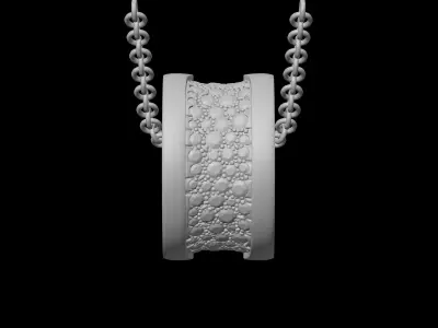 BULGARI - B ZERO 1 - NECKLACE - DIAMONDS 3D print model