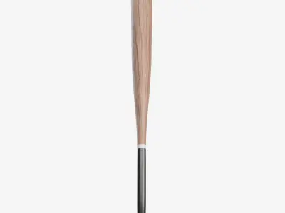 Baseball Bat Low-poly 3D model