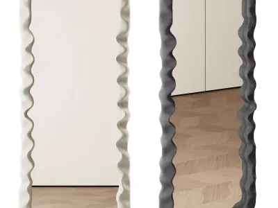  Decorative Mirror V4 3D model