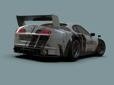 TOYOTA  SUPRA 3D MODEL 3D model