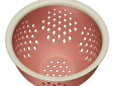 Fabulous Plastic Fruit Sieve 3D model