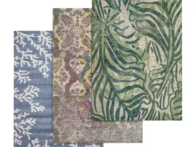 Rug Set 528 3D model