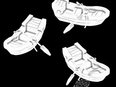 Game Southern Suburbs - Fishing Boat 06 3D model