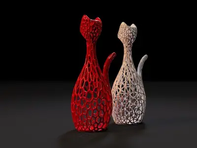 Cats decor 3D print model
