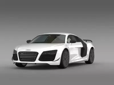 Audi R8 LMX 2014  3D model