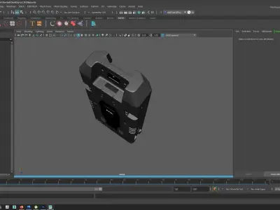 Sci-Fi Crate Free 3D model
