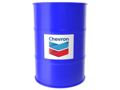 Chevron oil barrel  3D model