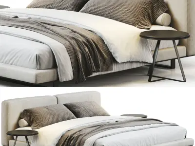 Bed Colection 03 - 10 Items 3D model 3D model