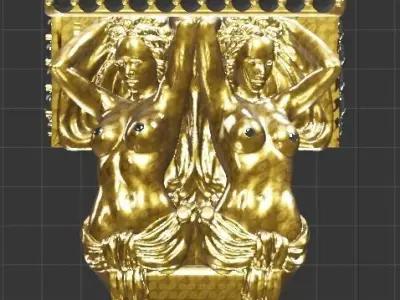Love of Lust ring  3D print model