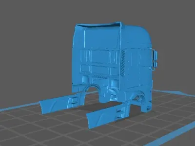 DAF 106 XF EURO 6 2018 TRUCK 3D print model