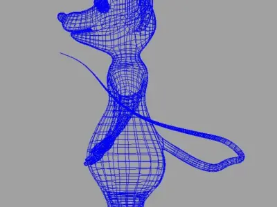 Mouse Ratatui 3D model