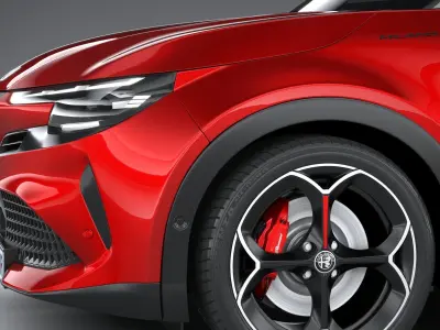 Alfa Romeo Junior - Milano 2025 3D model