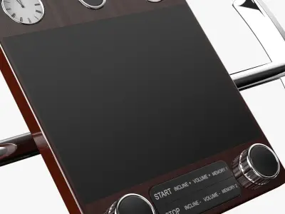 Treadmill concept 3D model