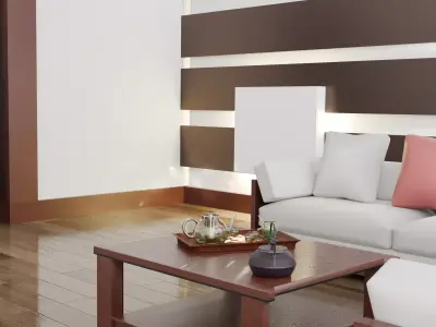 A Japanese-style room 3D model