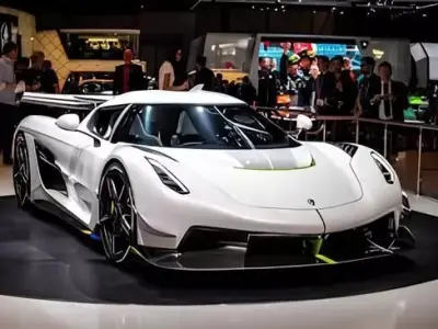 Koenigsegg Jesko A Masterpiece of Speed and Design Low-poly 3D model