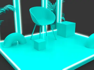 All in One Color - Photo Opportunity 4 3D model