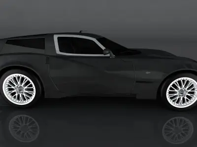 Spada Vetture Sport Low-poly 3D model