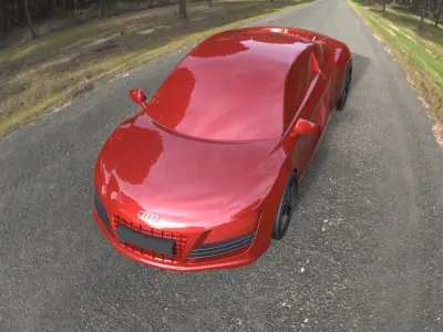Audi R8 Free 3D model