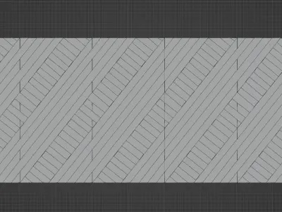 Wall wood seamless set2 V27 3D model