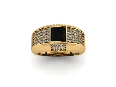 princess ring 3D print model