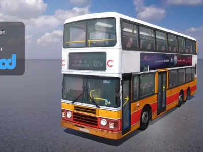 Hk Doubledeck 002 3D model