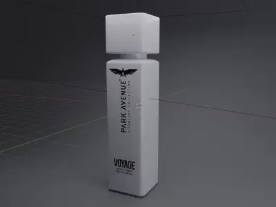 Perfume bottle  Free low-poly 3D model