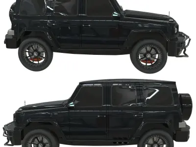 Benz G63 3D model