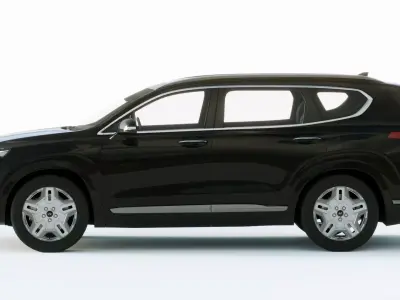 Hyundai Santafe 2021 3D model