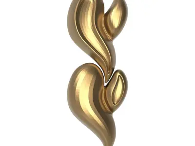  decorative pattern ready for 3D printing 3D model